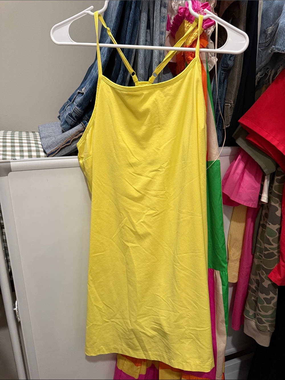 all in motion Yellow Slip Dress